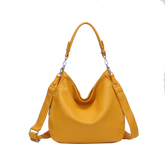 Slouchy taske med lynlås 36x13x30cm - Ingen returret - ITFEB25